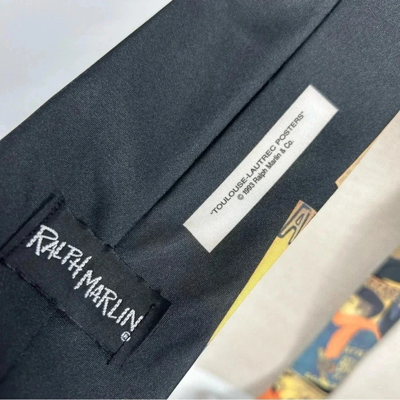 ❤️ Ralph Marlin art to wear tie - Picture 4 of 5
